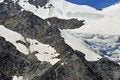 Free The Mischabel Refuge Perched On Cliffs Stock Image - 6033881