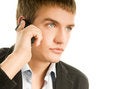 Free Man Talking On The Phone Stock Photo - 6035470