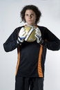 Free Soccer Goalie - Vertical Stock Photography - 6040422