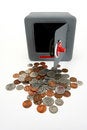 Free Safe With Door Wide Open Stock Images - 6040554