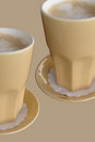 Free Two Cafe Latte Royalty Free Stock Photos - 6044968