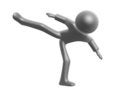 Free Fighter Kick Stock Photo - 6052480