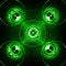 Free Abstract Crystal Green Background Royalty Free Stock Images - 6053739
