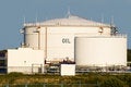 Free Tanks On Oil Loading Rack Stock Images - 6062714