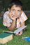 Free Boy Doing  Home Work Stock Photo - 6064780
