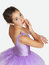Free Standing Young Ballarina In Purple Tutu Stock Image - 6068491