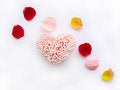Free Hygiene Ear Clean Buds And Petals Royalty Free Stock Photo - 6072745