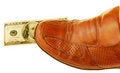 Free Stepping On United States (US) Dollars Stock Photo - 6072890