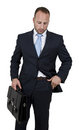 Free Businessperson With Briefcase Stock Photos - 6072933