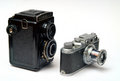 Free Two Old Cameras Stock Photo - 6076090