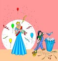 Free Queen And Maid Royalty Free Stock Images - 6089109
