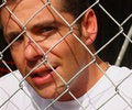 Free Man Behind A Fence Stock Photos - 6094783