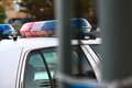 Free A Police Siren Unit Thru Gate Royalty Free Stock Photography - 6096207