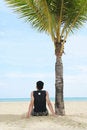 Free Enjoy On Tropical Beach Royalty Free Stock Photo - 6109135