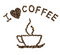 Free I Dark Heart Coffee Stock Image - 6103791
