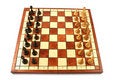 Free Wooden Chess On Wooden Chessboard Royalty Free Stock Photos - 6126618