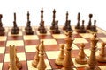 Free Wooden Chess On Wooden Chessboard Stock Photos - 6126653