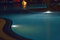 Free Pool By Night Royalty Free Stock Images - 6123679