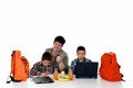 Free Boys Doing Homework Royalty Free Stock Photo - 6132745