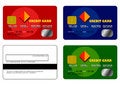 Free Credit Card Samples Set 1 Stock Photography - 6135212