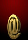 Free 3D Rendering Gold At Symbol Stock Photography - 6136732