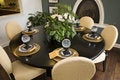 Free Dining Table With Modern Decor. Stock Image - 6140401