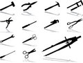 Free Set Icons - 43. Tools Royalty Free Stock Image - 6165456