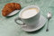 Free Cappuccino And Croissant Royalty Free Stock Photography - 6167427