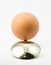 Free Egg And Spoon Isolated On White Background Stock Photography - 6169602