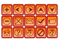 Free Web Icons And Buttons Royalty Free Stock Photography - 6187167