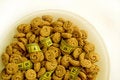 Free Bowl Full Of Musli With Measuring Tape Royalty Free Stock Photography - 6187827