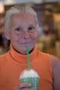 Free Woman Drinking Beverage Royalty Free Stock Photos - 6190188