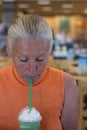 Free Woman Drinking Beverage Stock Images - 6190194