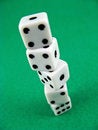 Free Gamble Casino Cubes Royalty Free Stock Images - 6195399