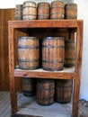 Free Wooden Barrels Stock Photography - 6201862