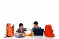 Free Boys Doing Homework Royalty Free Stock Photo - 6203535