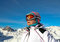 Free Meditating At The View Winter Mountain Royalty Free Stock Photos - 6209668