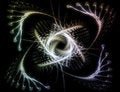 Free Abstract Bright Fractal Design Stock Photography - 6214742