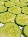 Free Cut Cucumber Royalty Free Stock Image - 6215906