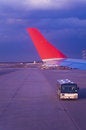 Free Bus On Runway Stock Photo - 6218100