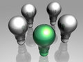 Free Green Idea Royalty Free Stock Photo - 6223865