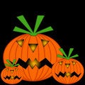 Free Jack O Lanterns Royalty Free Stock Photo - 6236445