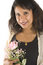 Free Woman With Flowers Stock Image - 6239521