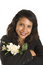 Free Woman With Flowers Stock Photos - 6239543