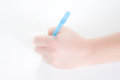 Free Hand Holding A Pen Royalty Free Stock Photo - 6240245