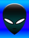 Free Simple Alien Head 3 Royalty Free Stock Images - 6247439