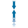 Free Vertical Arrows Meet Royalty Free Stock Photos - 6261508
