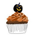 Free Halloween Cupcake Royalty Free Stock Image - 6279786