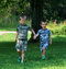 Free Brothers Running Stock Images - 6273594