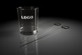 Free Black Stirred And Alcohol Glass Stock Image - 6281981